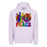 Lilac peace Premium Hoodie - JahusDesignShop