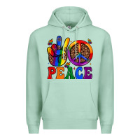 Seafoam peace Premium Hoodie - JahusDesignShop