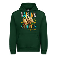 Forest Green Raising believers matthew 4 17 Urban Hoodie - AdoDesignShop