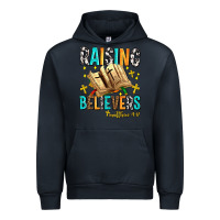 Navy Raising believers matthew 4 17 Urban Hoodie - AdoDesignShop