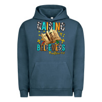 Pigment Midnight Navy Raising believers matthew 4 17 Urban Hoodie - AdoDesignShop