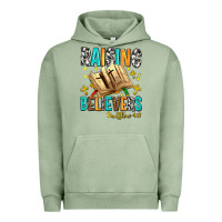 Pigment Oil Green Raising believers matthew 4 17 Urban Hoodie - AdoDesignShop
