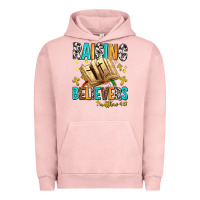 Pigment Salmon Raising believers matthew 4 17 Urban Hoodie - AdoDesignShop