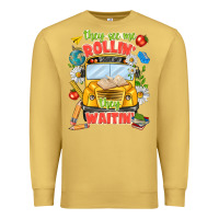 Antique Gold they see me rolling they waiting Premium Sweatshirt - texasbilliewilder