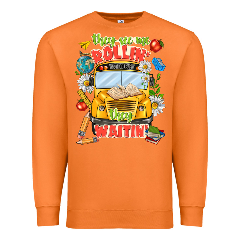 They See Me Rolling They Waiting Premium Sweatshirt by texasbilliewilder | Teevron