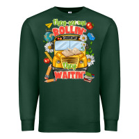 Sports Green they see me rolling they waiting Premium Sweatshirt - texasbilliewilder