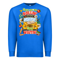 True Royal they see me rolling they waiting Premium Sweatshirt - texasbilliewilder