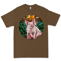 Cacao christmas pig Premium Tee - LillyAllenDesigns