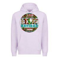 Lilac Christmas feliz navidad Premium Hoodie - Artiststas