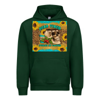 Forest Green dead tired fueled by coffee Urban Hoodie - Artiststas