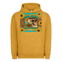 Pigment Peanut Butter dead tired fueled by coffee Urban Hoodie - Artiststas