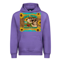 Tulip dead tired fueled by coffee Urban Hoodie - Artiststas