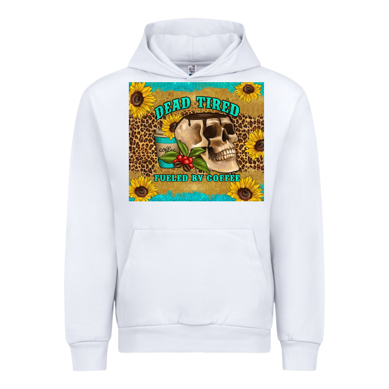 Dead Tired Fueled By Coffee Urban Hoodie by Artiststas | Teevron
