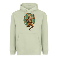Matcha happy deer Heavyweight Hoodie - Unal Design