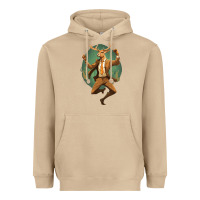 Mushroom happy deer Heavyweight Hoodie - Unal Design