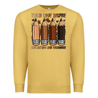 Antique Gold teach love inspire motivation lead encourage Premium Sweatshirt - Zillion Design Studio