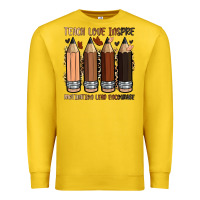Lemon teach love inspire motivation lead encourage Premium Sweatshirt - Zillion Design Studio