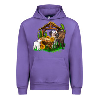 Tulip jesus holy night cows and sunflowers Urban Hoodie - AdoDesignShop