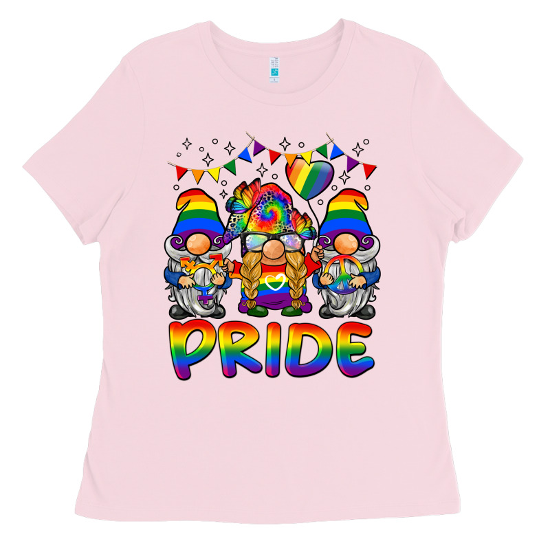 Pride Gnome Ladies Tee by BarkalooDesign | Teevron