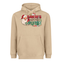 Mushroom Santa's Favorite Nurse Heavyweight Hoodie - MaliasSmallBusiness