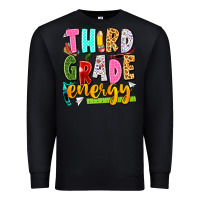 Black third grade energy Premium Sweatshirt - texasbilliewilder