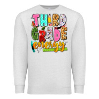 Oatmeal Heather third grade energy Premium Sweatshirt - texasbilliewilder