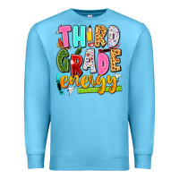 Ocean Blue third grade energy Premium Sweatshirt - texasbilliewilder