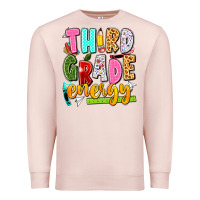 Pale Pink third grade energy Premium Sweatshirt - texasbilliewilder