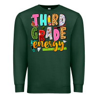 Sports Green third grade energy Premium Sweatshirt - texasbilliewilder