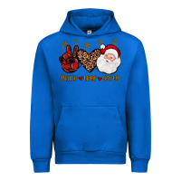 Cobalt peace love santa Urban Hoodie - JahusDesignShop