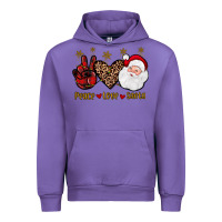 Tulip peace love santa Urban Hoodie - JahusDesignShop