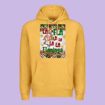 Christmas Fla La La La La La Flamingo Air Freshener Premium Hoodie Designed By Artiststas