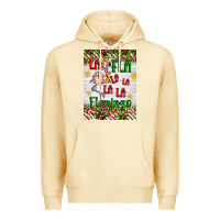 Pina Colada christmas fla la la la la la flamingo air freshener Premium Hoodie - Artiststas