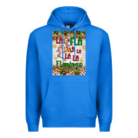 True Royal christmas fla la la la la la flamingo air freshener Premium Hoodie - Artiststas