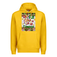 Lemon christmas fla la la la la la flamingo air freshener Premium Hoodie - Artiststas