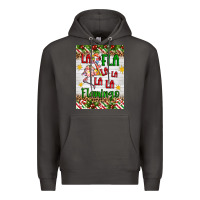 Smoke christmas fla la la la la la flamingo air freshener Premium Hoodie - Artiststas