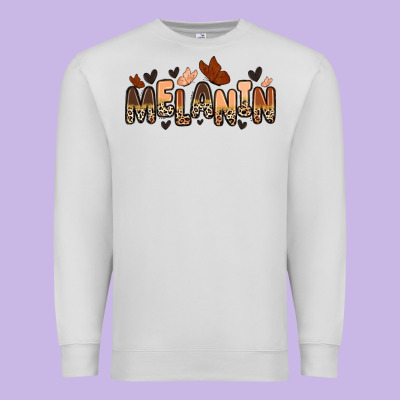 Premium Sweatshirt melanin butterfly