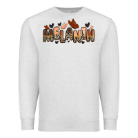 Oatmeal Heather melanin butterfly Premium Sweatshirt - Zillion Design Studio
