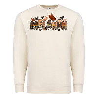 Sandshell melanin butterfly Premium Sweatshirt - Zillion Design Studio