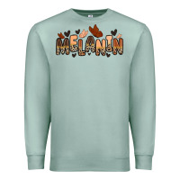 Seafoam melanin butterfly Premium Sweatshirt - Zillion Design Studio