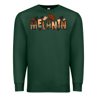 Sports Green melanin butterfly Premium Sweatshirt - Zillion Design Studio
