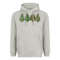 Moon Dust christmas trees Heavyweight Hoodie - MaliasSmallBusiness