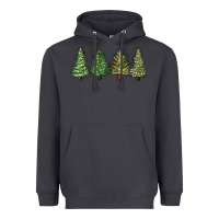 Smoke christmas trees Heavyweight Hoodie - MaliasSmallBusiness