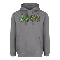 Storm christmas trees Heavyweight Hoodie - MaliasSmallBusiness