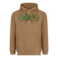 Toasted Coconut christmas trees Heavyweight Hoodie - MaliasSmallBusiness