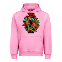 Fuchsia Pink aztec rodeo cowboy christmas Urban Hoodie - JahusDesignShop