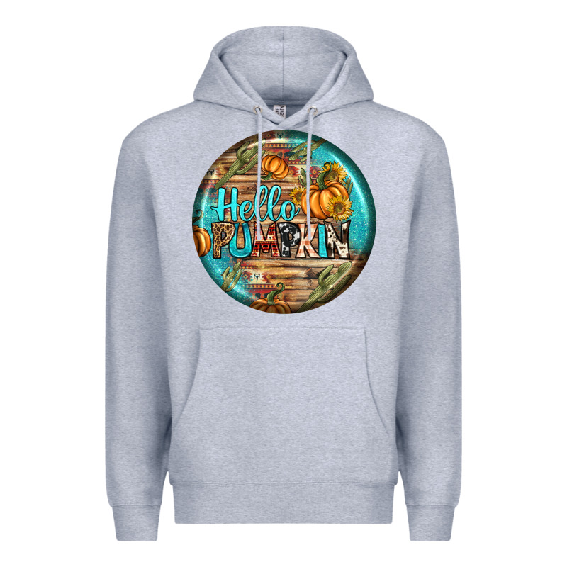 Hello Pumpkin Earrings Premium Hoodie by BundleAndBundleShop | Teevron