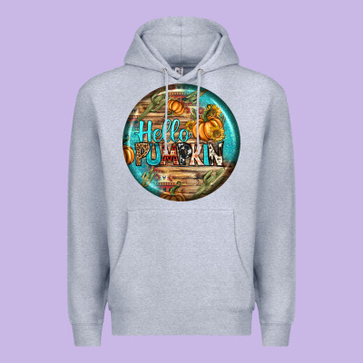 Hello Pumpkin Earrings Premium Hoodie Designed By Bundleandbundleshop
