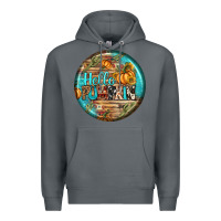 Rock hello pumpkin earrings Premium Hoodie - BundleAndBundleShop