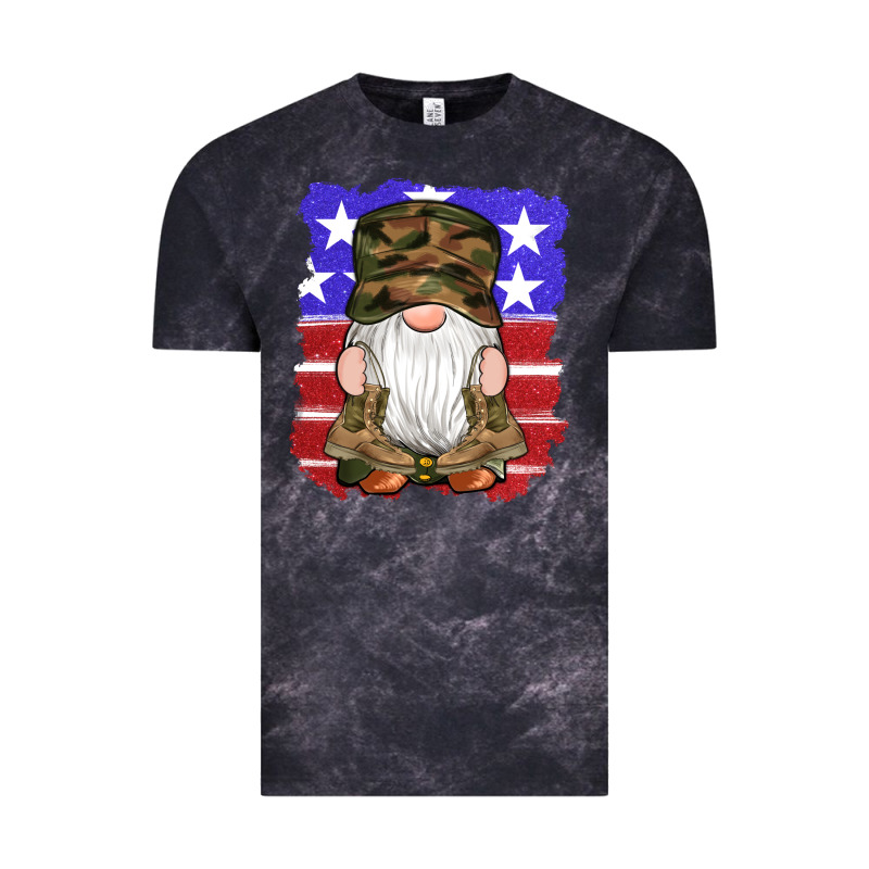Military Gnomes Boots American Flag Vintage Tee by Artiststas | Teevron